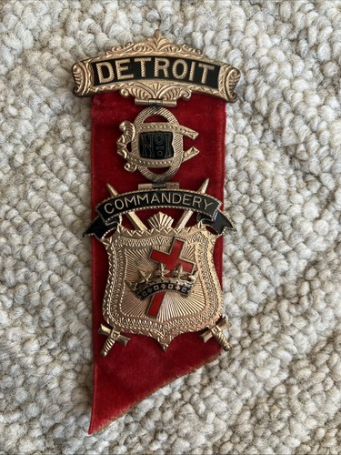 Masonic knights templar - masonic, pin
