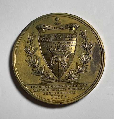 Exonumia masonic medal - exonumia,