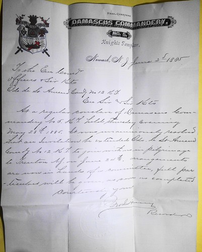 1885 knights templar - 1885,